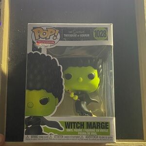 Funko Witch Marge Vinyl Figure - Neon Green and Black